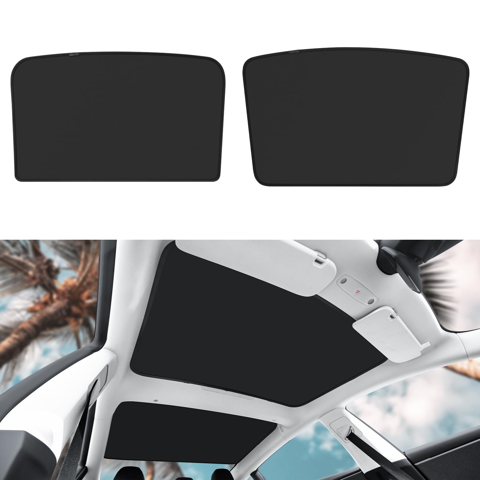 Amazon.co.jp: KUNIST ルーフサンシェード Tesla Model 3 2026用
